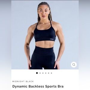 Dfyne dynamic backless sports bra